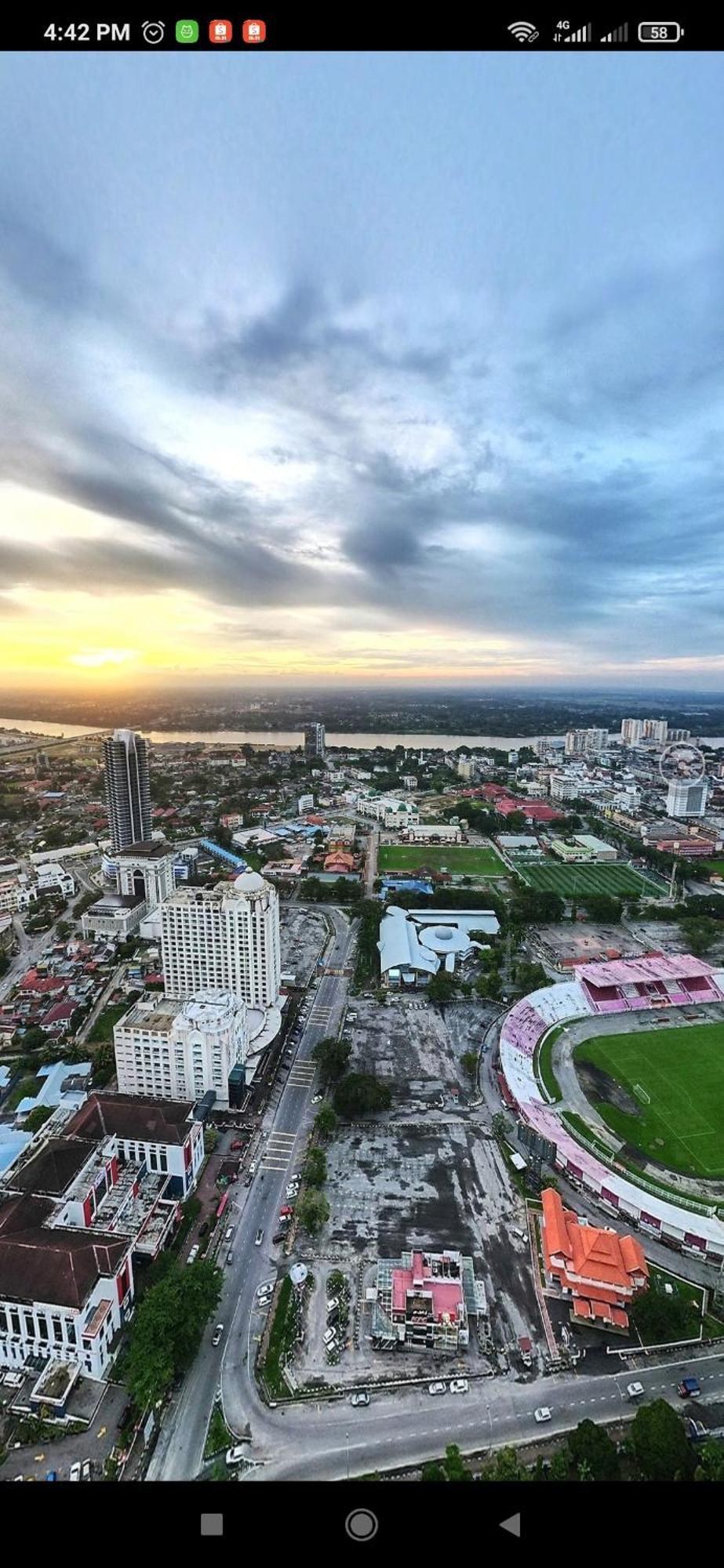 Apartamento de 69 m2, 2 quarto(s) e 1 banheiro(s) em Kota Bharu City Centre Exterior foto